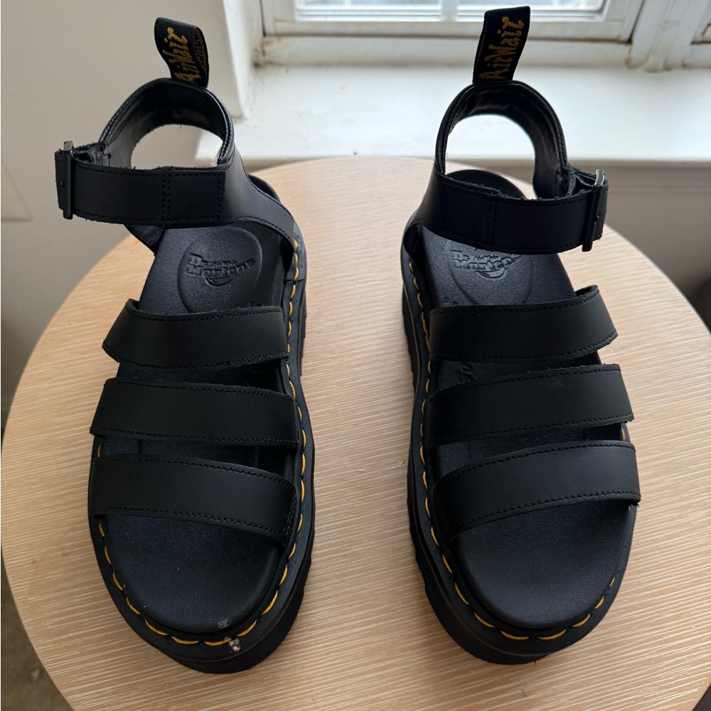Dr. Martens Black Sandals